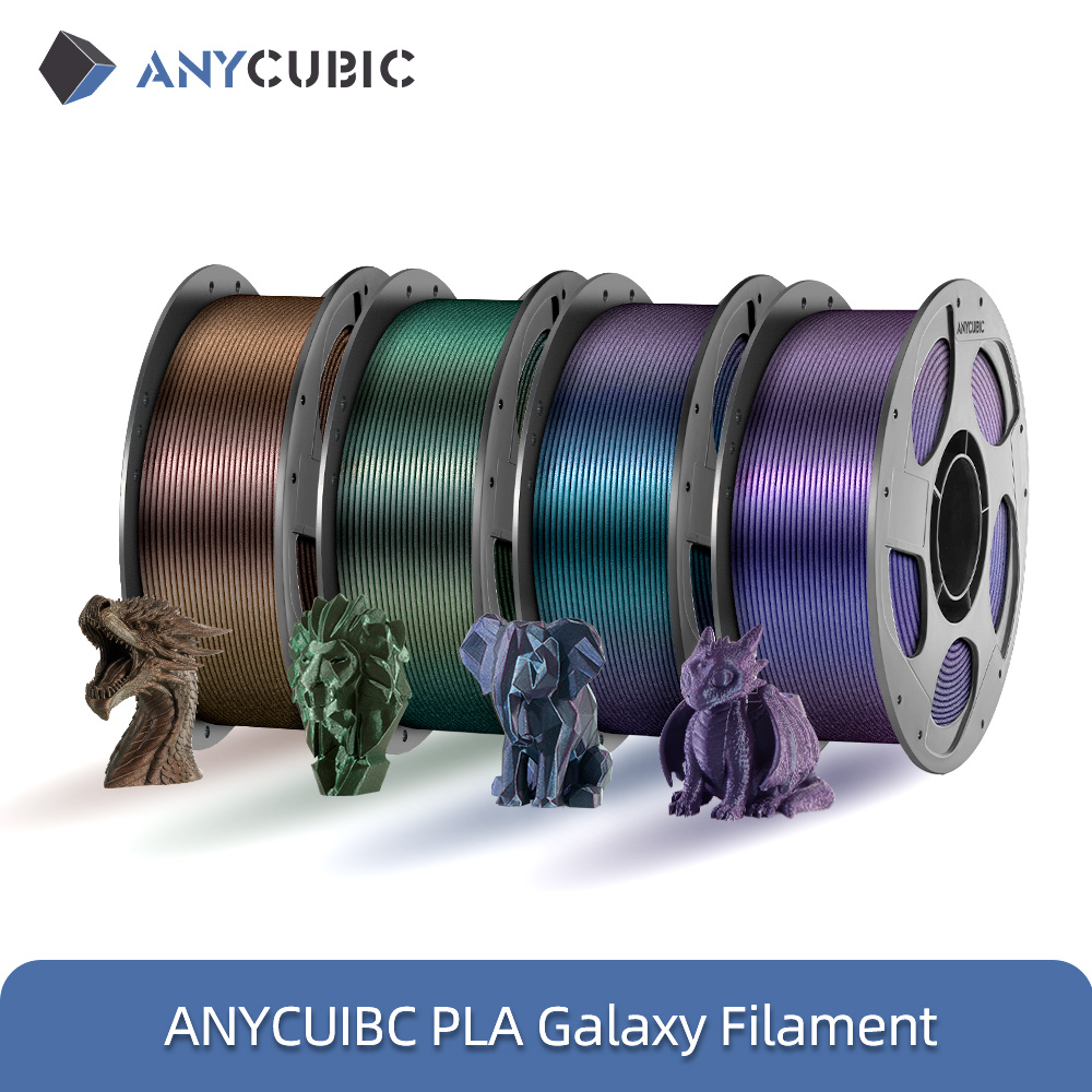 3D Printing Nylon Filament - ANYCUBIC PLA Galaxy Filament Starry Effcet