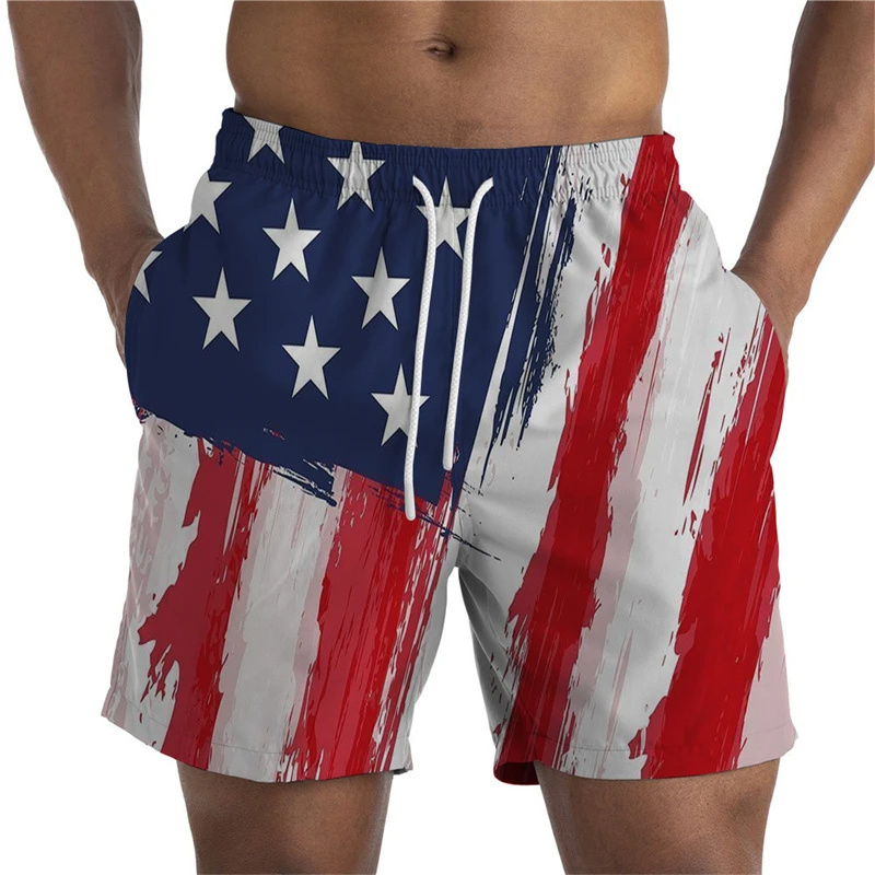 3D Printing Usa - Short de plage imprimé en 3D