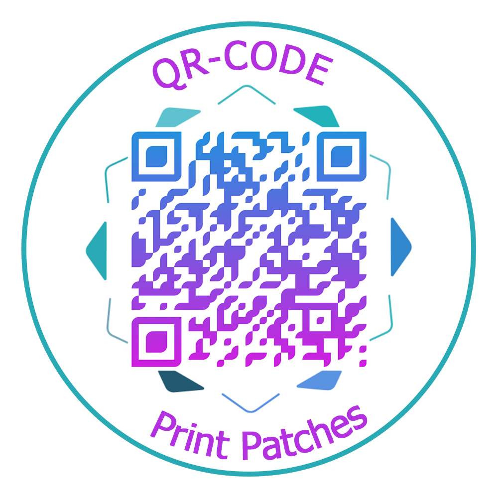 3D Printing Qr Code - Les patchs personnalisés QR-Code font des