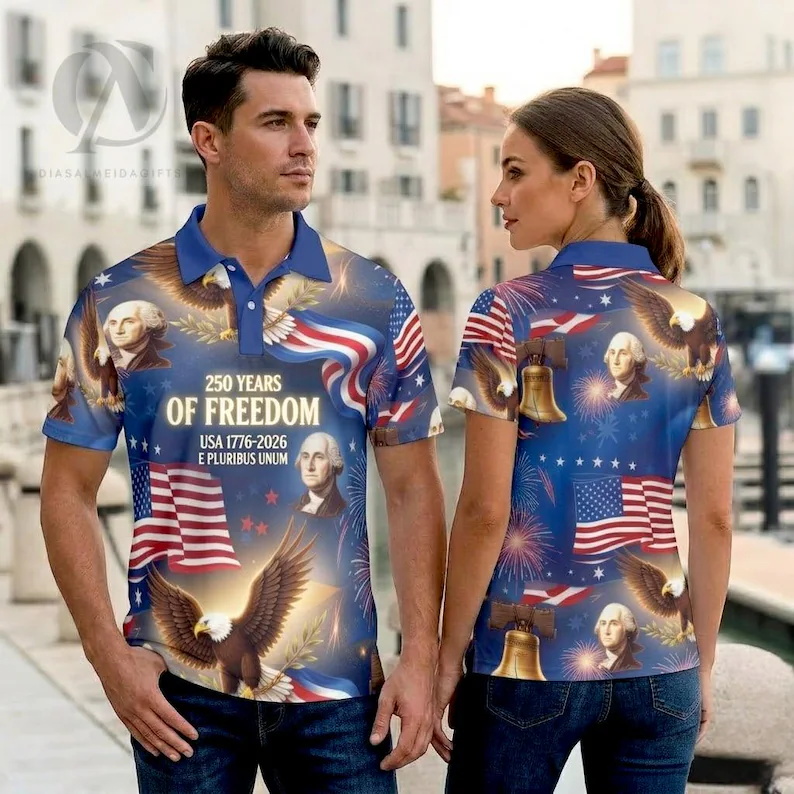 Polo de golf patriotique pour  - 3D Printing Usa avis et prix