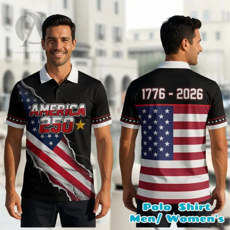 Polo de golf patriotique pour  - 3D Printing Usa avis et prix