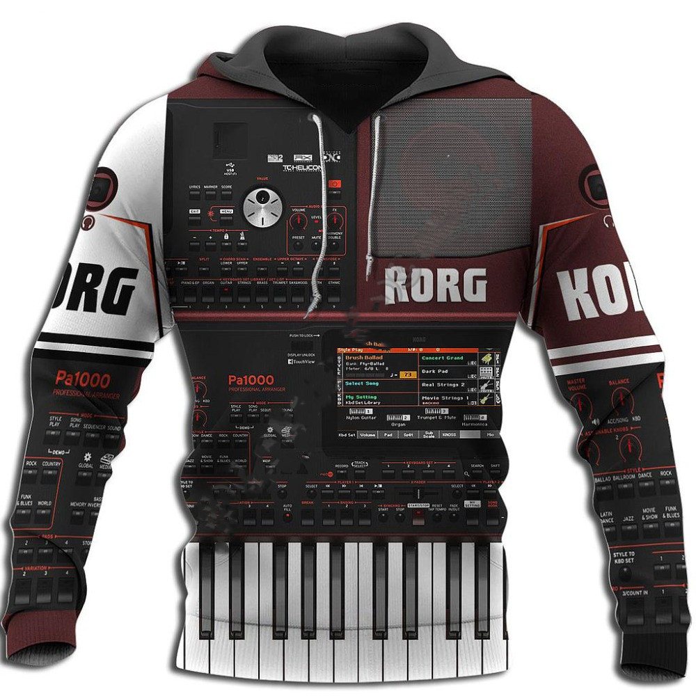 Sweats à capuche College en 3D - 3D Printing Guitar avis et prix