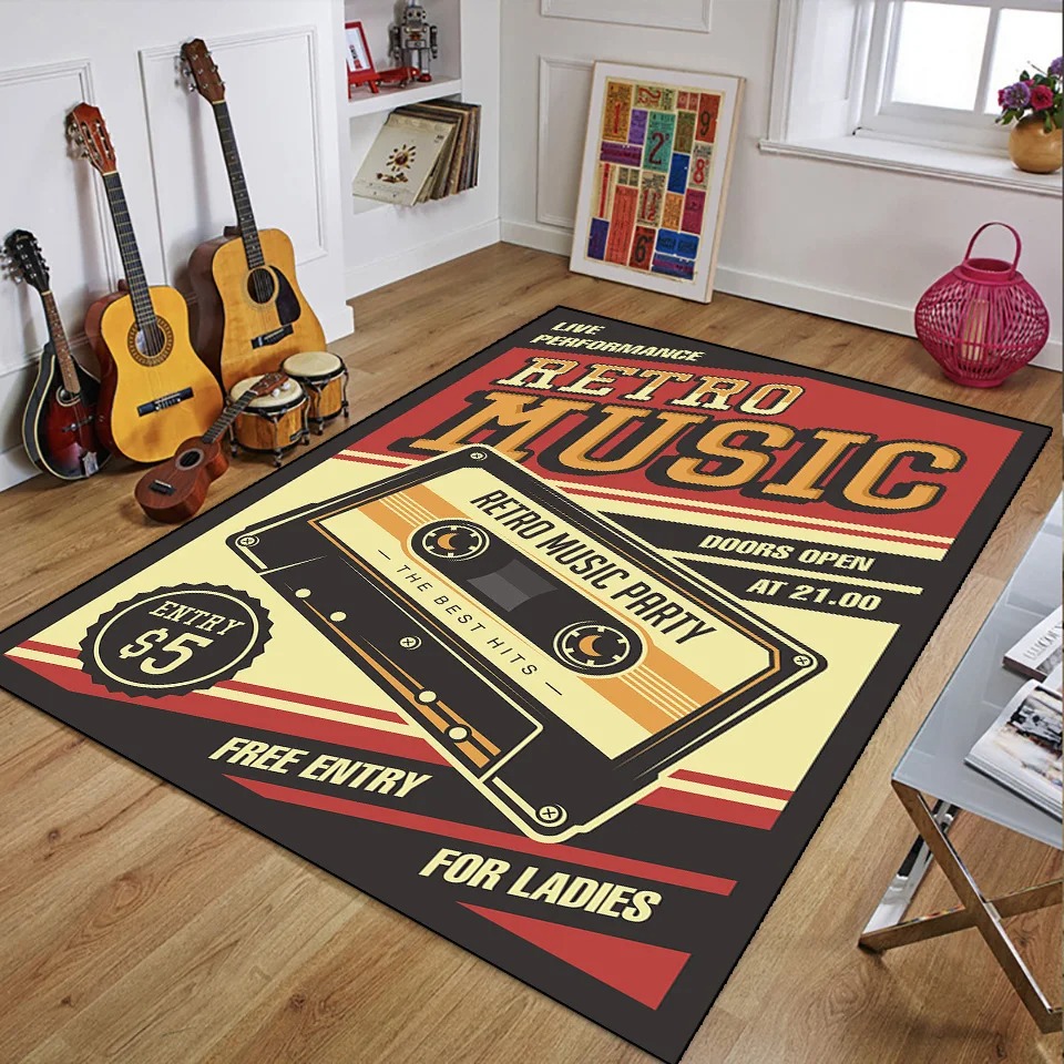 Tapis de musique rétro pour la - 3D Printing Guitar avis et prix