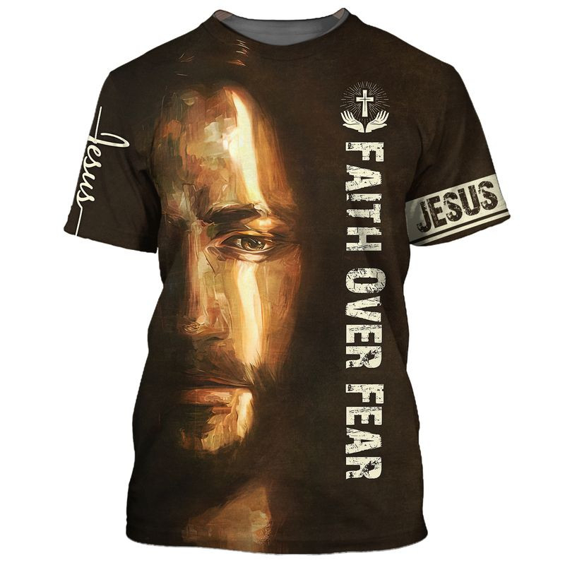 T-shirt à manches courtes Jésu - 3D Printing Usa avis et prix