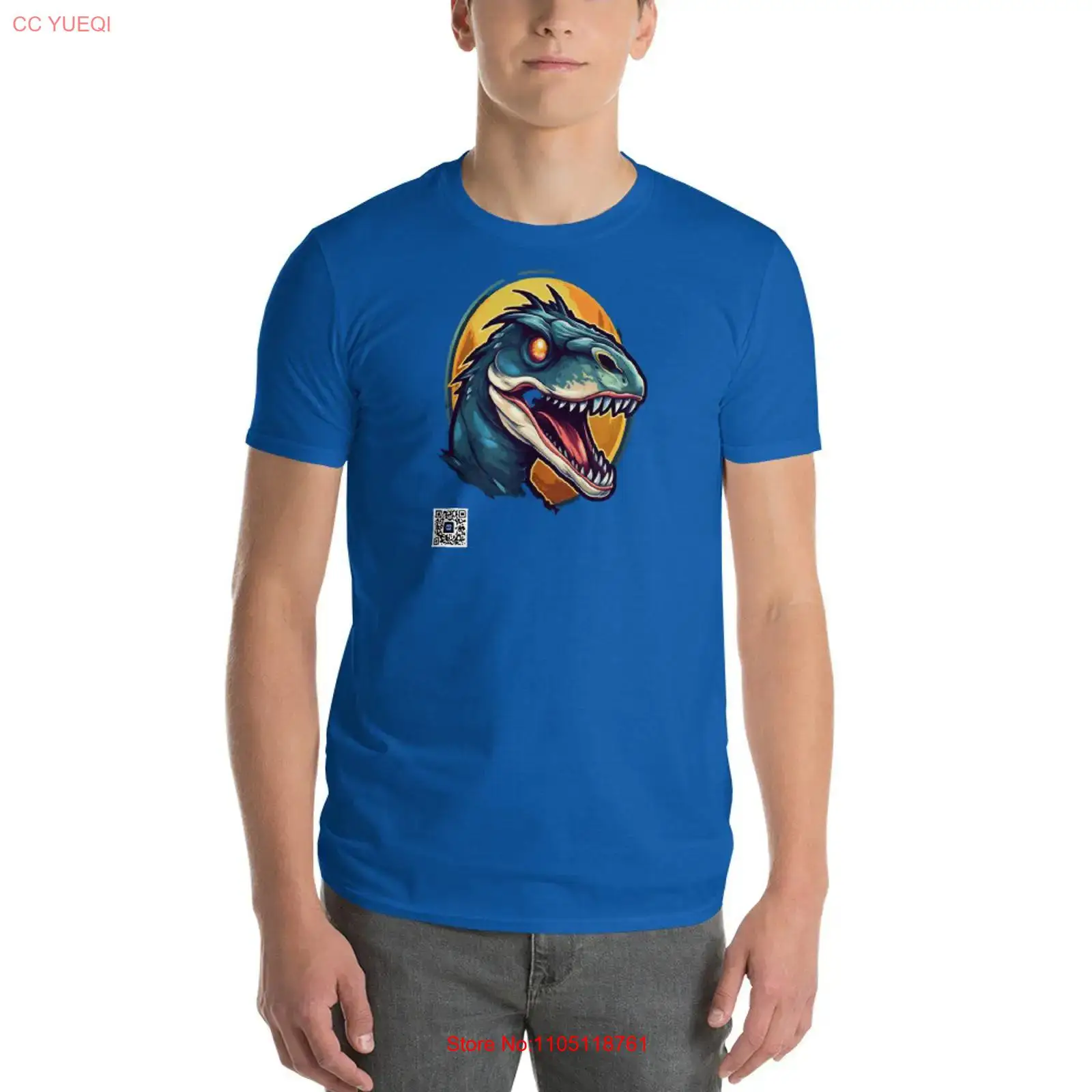 T-shirt dinosaure pour smartph - 3D Printing Qr Code avis et prix