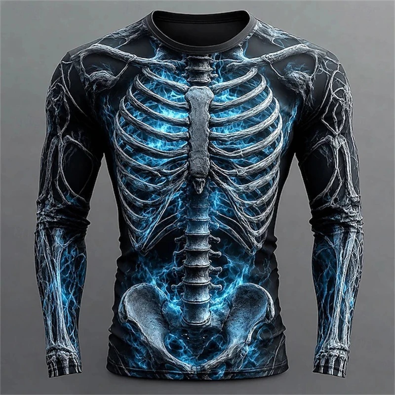 Nouveau T-shirt à manches long - 3D Printing Guitar avis et prix