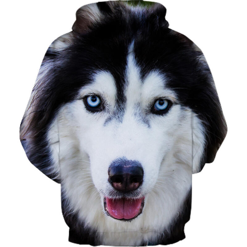 Sweat-shirt à capuche imprimé  - 3D Printing Usa avis et prix